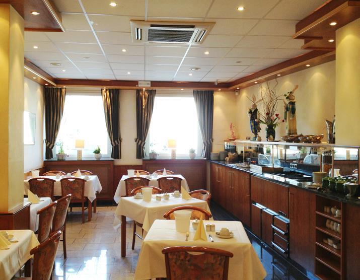 Hotel Ilbertz Garni Köln Restoran fotoğraf